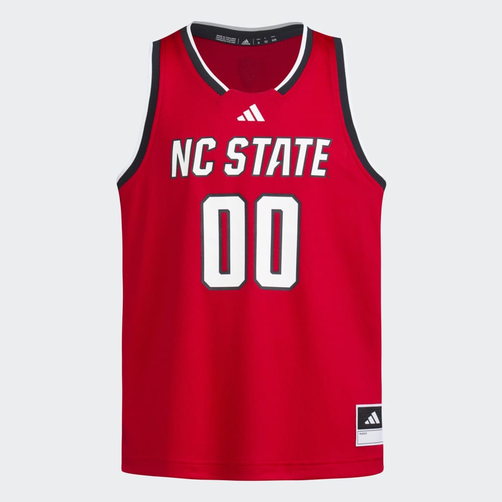 Red Sideline 2025 Youth Replica Basketball Jersey - NC State Red Sideline 2025 Youth Replica Basketball Jersey - NC State